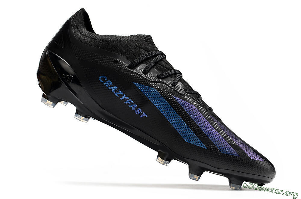 Adidas x Speedportal.1 FG Football Boots - Black/Blue 4