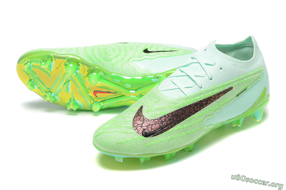 Nike Phantom GX Elite FG Football Boots - Green/Black 0