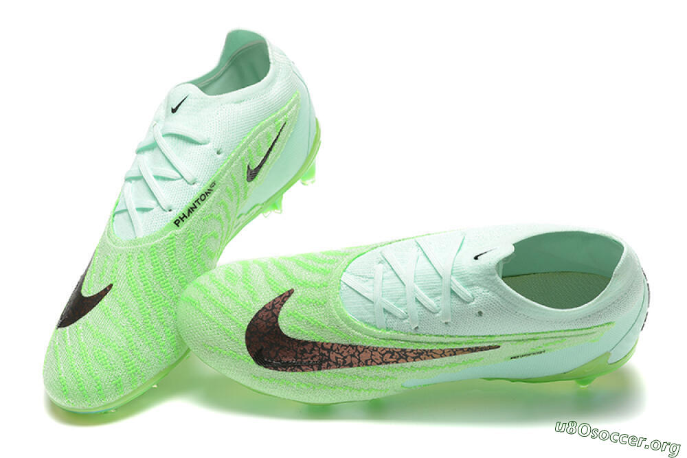 Nike Phantom GX Elite FG Football Boots - Green/Black 5