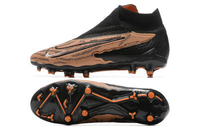 Nike Phantom GX Elite DF AG Football Boots - Brown/Black