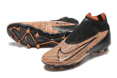 Nike Phantom GX Elite DF AG Football Boots - Brown/Black