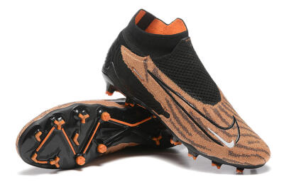Nike Phantom GX Elite DF AG Football Boots - Brown/Black