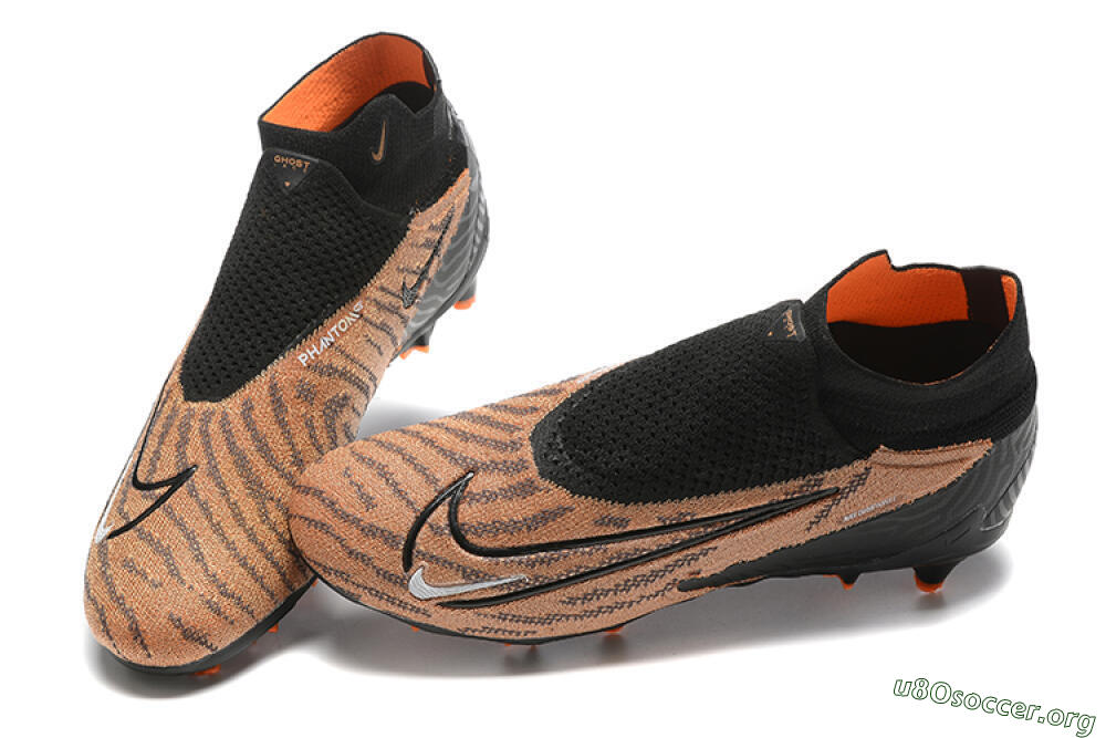 Nike Phantom GX Elite DF AG Football Boots - Brown/Black 5