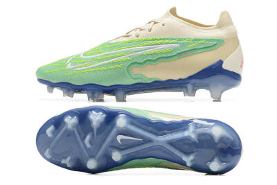 Nike Phantom GX Elite FG Football Boots - Green/Beige