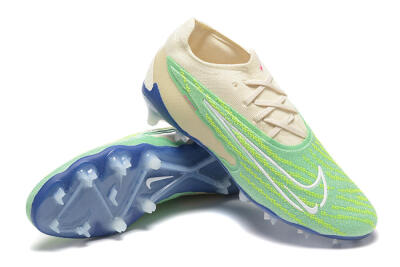 Nike Phantom GX Elite FG Football Boots - Green/Beige