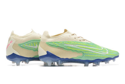 Nike Phantom GX Elite FG Football Boots - Green/Beige