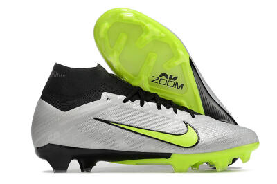 Nike Air Zoom Mercurial Superfly 9 Elite FG Football Boots - Grey/Yellow/Black