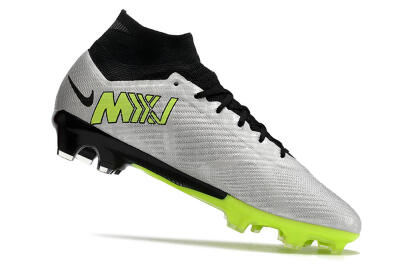 Nike Air Zoom Mercurial Superfly 9 Elite FG Football Boots - Grey/Yellow/Black