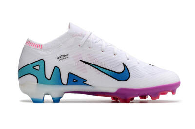 Nike Air Zoom Mercurial Vapor 15 Elite FG Football Boots - White/Pink/Purple