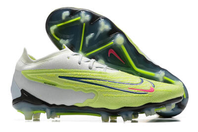Nike Phantom GX Elite FG Football Boots - Green/White/Blue