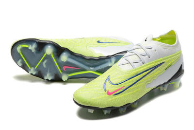 Nike Phantom GX Elite FG Football Boots - Green/White/Blue