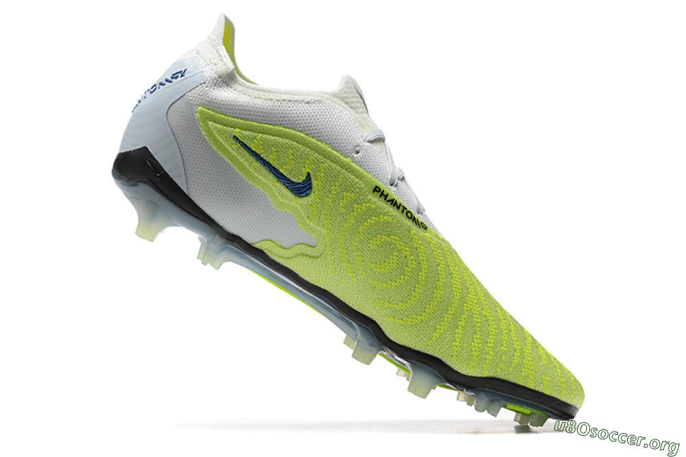 Nike Phantom GX Elite FG Football Boots - Green/White/Blue 6