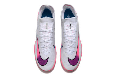 Nike Mercurial Superfly 9 Elite TF Football Shoes - White/Pink