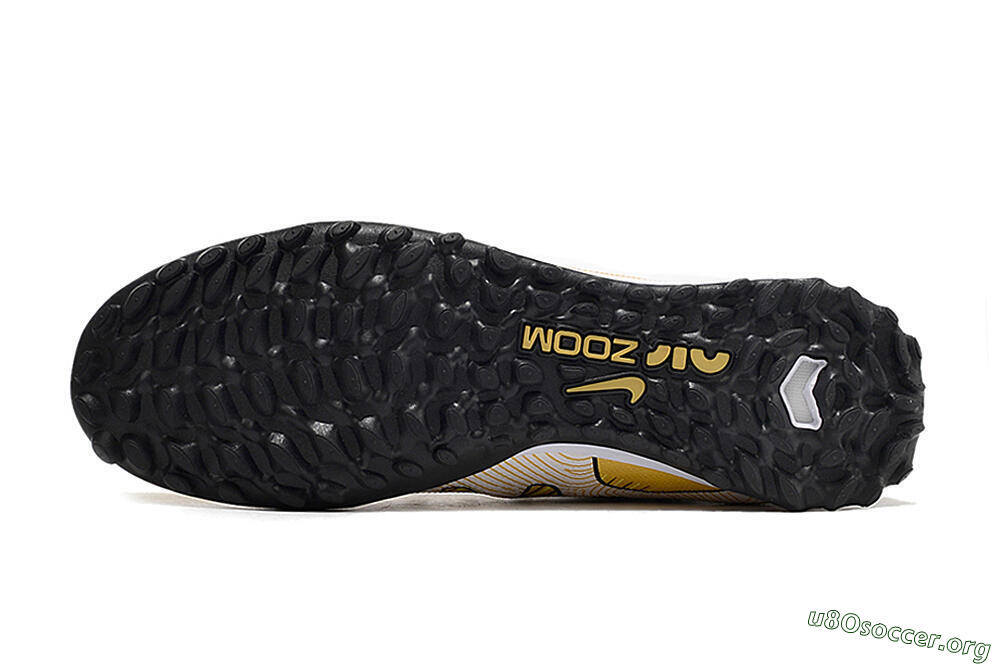 Nike Mercurial Superfly 9 Elite TF Football Shoes - Gold/Black/Silver 6