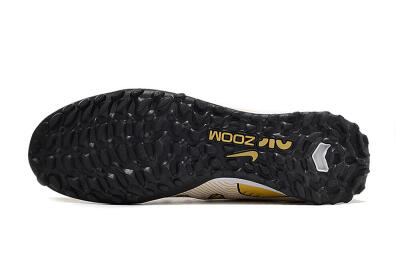 Nike Mercurial Superfly 9 Elite TF Football Shoes - Gold/Black/Silver
