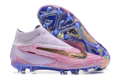 Nike Phantom GX Elite DF FG Football Boots - Pink/Purple