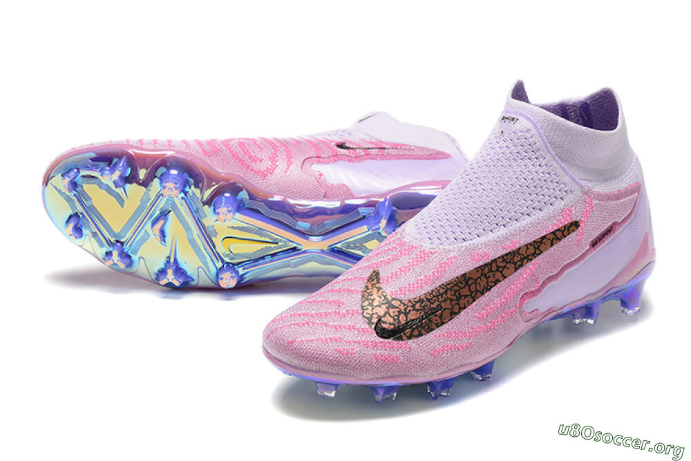 Nike Phantom GX Elite DF FG Football Boots - Pink/Purple 0