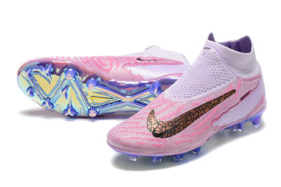 Nike Phantom GX Elite DF FG Football Boots - Pink/Purple
