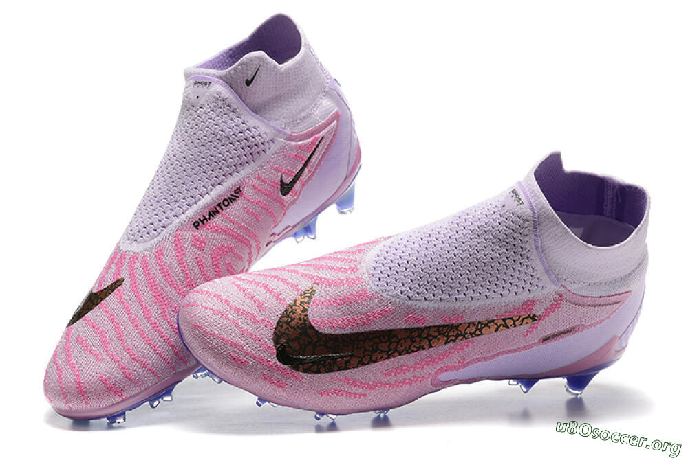Nike Phantom GX Elite DF FG Football Boots - Pink/Purple 5