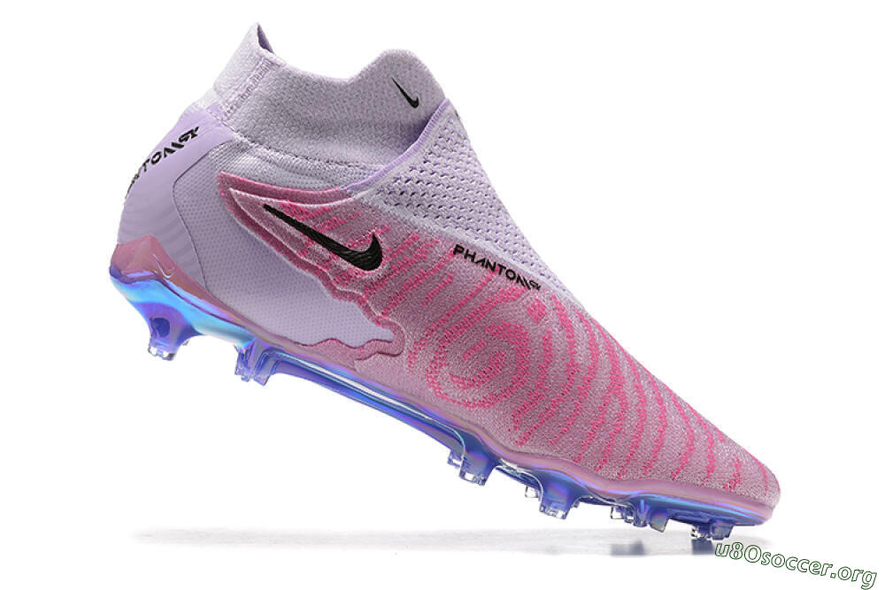 Nike Phantom GX Elite DF FG Football Boots - Pink/Purple 6