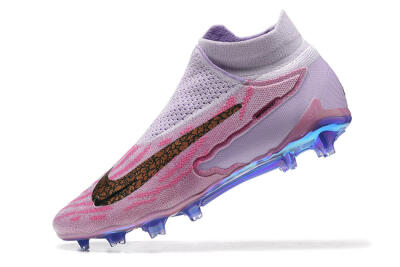 Nike Phantom GX Elite DF FG Football Boots - Pink/Purple