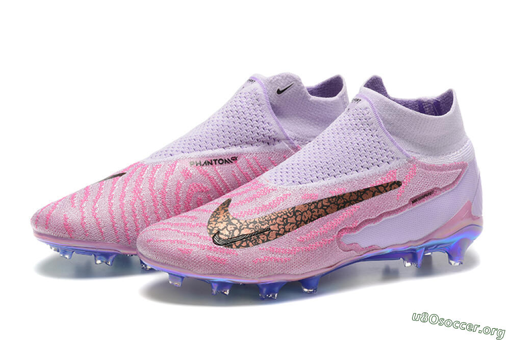 Nike Phantom GX Elite DF FG Football Boots - Pink/Purple 9