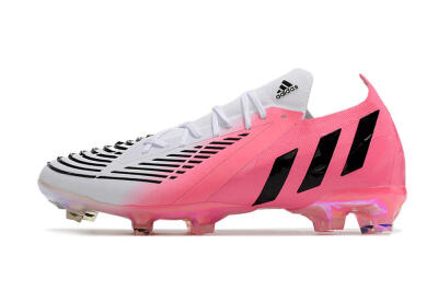 Adidas Predator Edge.1 FG Football Boots - White/Pink/Black
