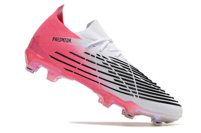 Adidas Predator Edge.1 FG Football Boots - White/Pink/Black