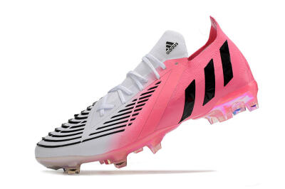 Adidas Predator Edge.1 FG Football Boots - White/Pink/Black