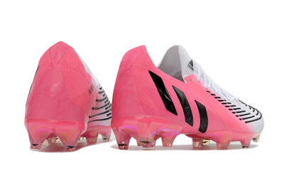 Adidas Predator Edge.1 FG Football Boots - White/Pink/Black