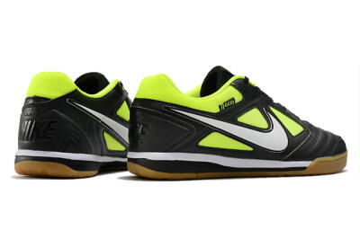 Nike SB Gato IC Football Shoes - Black/Green/White