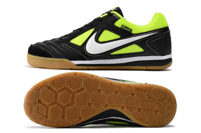 Nike SB Gato IC Football Shoes - Black/Green/White