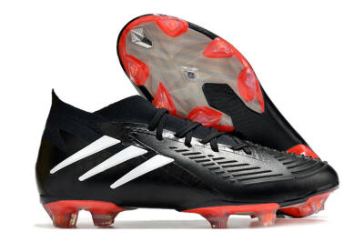 Adidas Predator Edge.1 FG Football Boots - Black/White