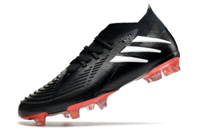 Adidas Predator Edge.1 FG Football Boots - Black/White