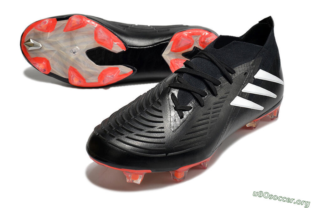 Adidas Predator Edge.1 FG Football Boots - Black/White 0