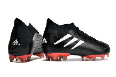 Adidas Predator Edge.1 FG Football Boots - Black/White