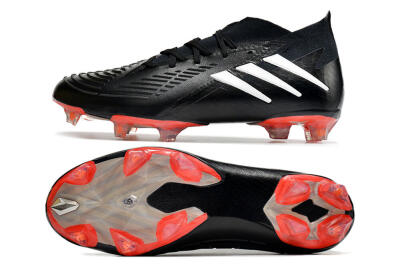 Adidas Predator Edge.1 FG Football Boots - Black/White