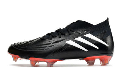 Adidas Predator Edge.1 FG Football Boots - Black/White