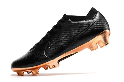 Nike Air Zoom Mercurial Vapor 15 Elite FG Football Boots - Black/Gold