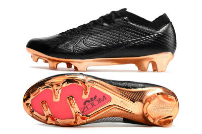 Nike Air Zoom Mercurial Vapor 15 Elite FG Football Boots - Black/Gold