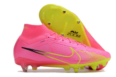 Nike Air Zoom Mercurial Superfly 9 Elite SG Football Boots - Pink/Green/Black