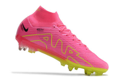 Nike Air Zoom Mercurial Superfly 9 Elite SG Football Boots - Pink/Green/Black