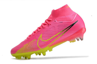 Nike Air Zoom Mercurial Superfly 9 Elite SG Football Boots - Pink/Green/Black