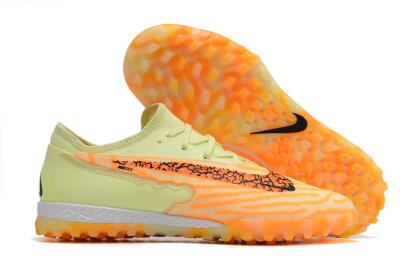 Nike React Phantom GX Pro TF Football Shoes - Orange/Green
