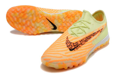 Nike React Phantom GX Pro TF Football Shoes - Orange/Green