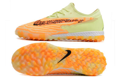 Nike React Phantom GX Pro TF Football Shoes - Orange/Green