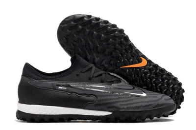 Nike React Phantom GX Pro TF Football Shoes - Black/White