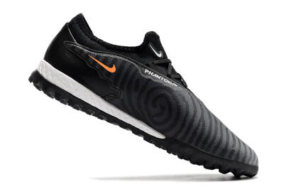 Nike React Phantom GX Pro TF Football Shoes - Black/White