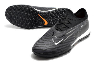 Nike React Phantom GX Pro TF Football Shoes - Black/White