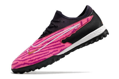 Nike React Phantom GX Pro TF Football Shoes - Pink/White/Black